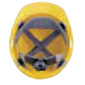 MSA V-Gard  4 Point Fas-Trac  Suspension Hard Hat